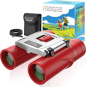 Children's Binoculars, Small 8×21 Adult Binoculars, Mini Binoculars for Bird Watching and Hunting asin的图片