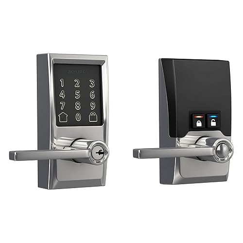 FE789WBCEN625LAT Encode Century WiFi Latitude Lever Smart Keyless Entry Touchscreen