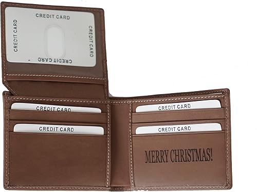 Miniatura 2 de Carteras personalizadas para hombres regalos personalizados para hombres cartera personalizada para hombres cuero de grano completo grabado