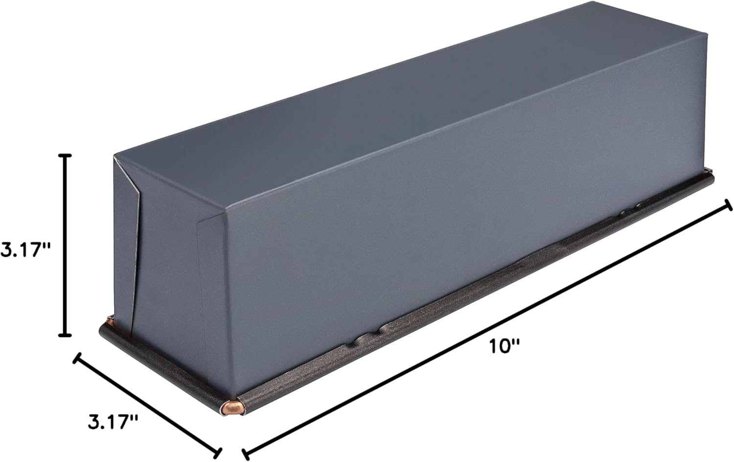 Matfer Bourgeat Exopan Steel Bread Mold/Loaf Pan, Nonstick, 10" x3 1/6"
