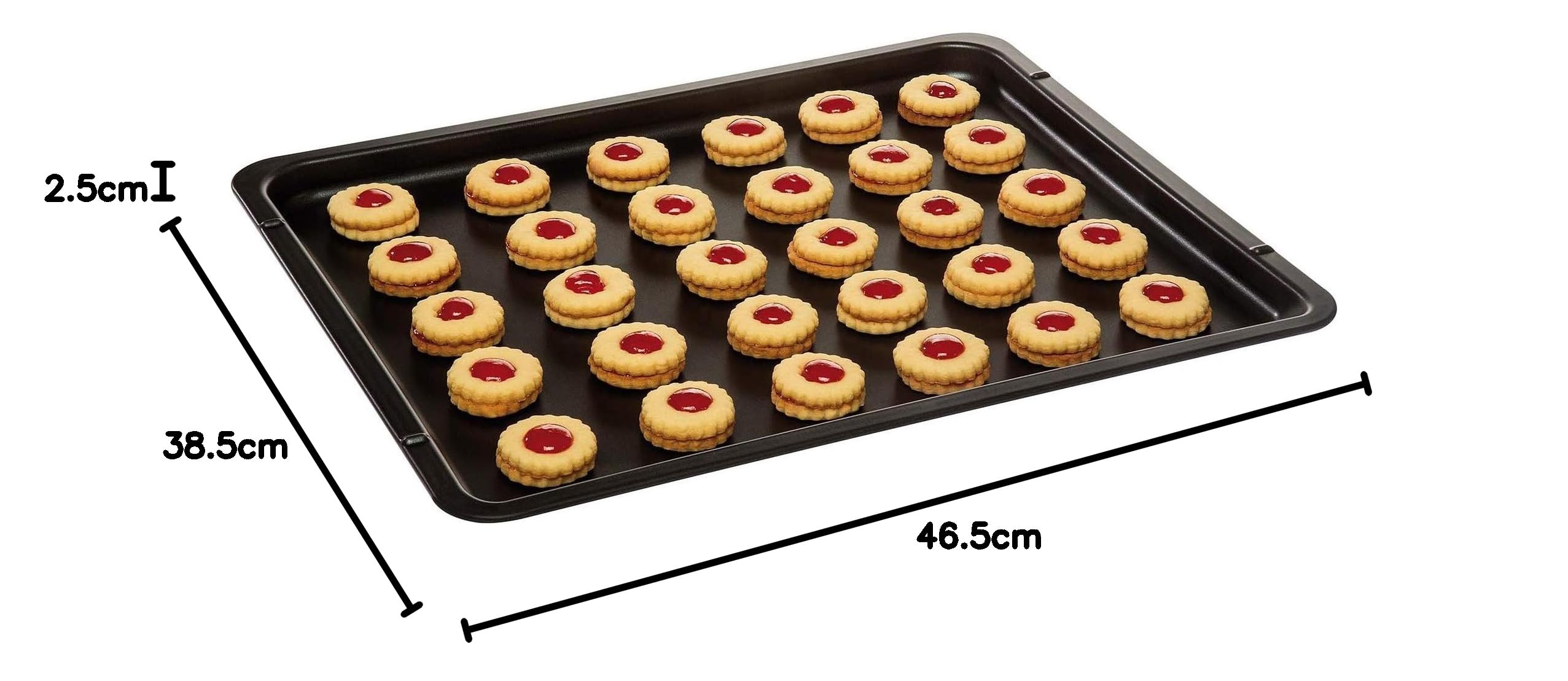 AEG A4OZCT01 Bandeja para postres, Antiadherente recubierta, Negro