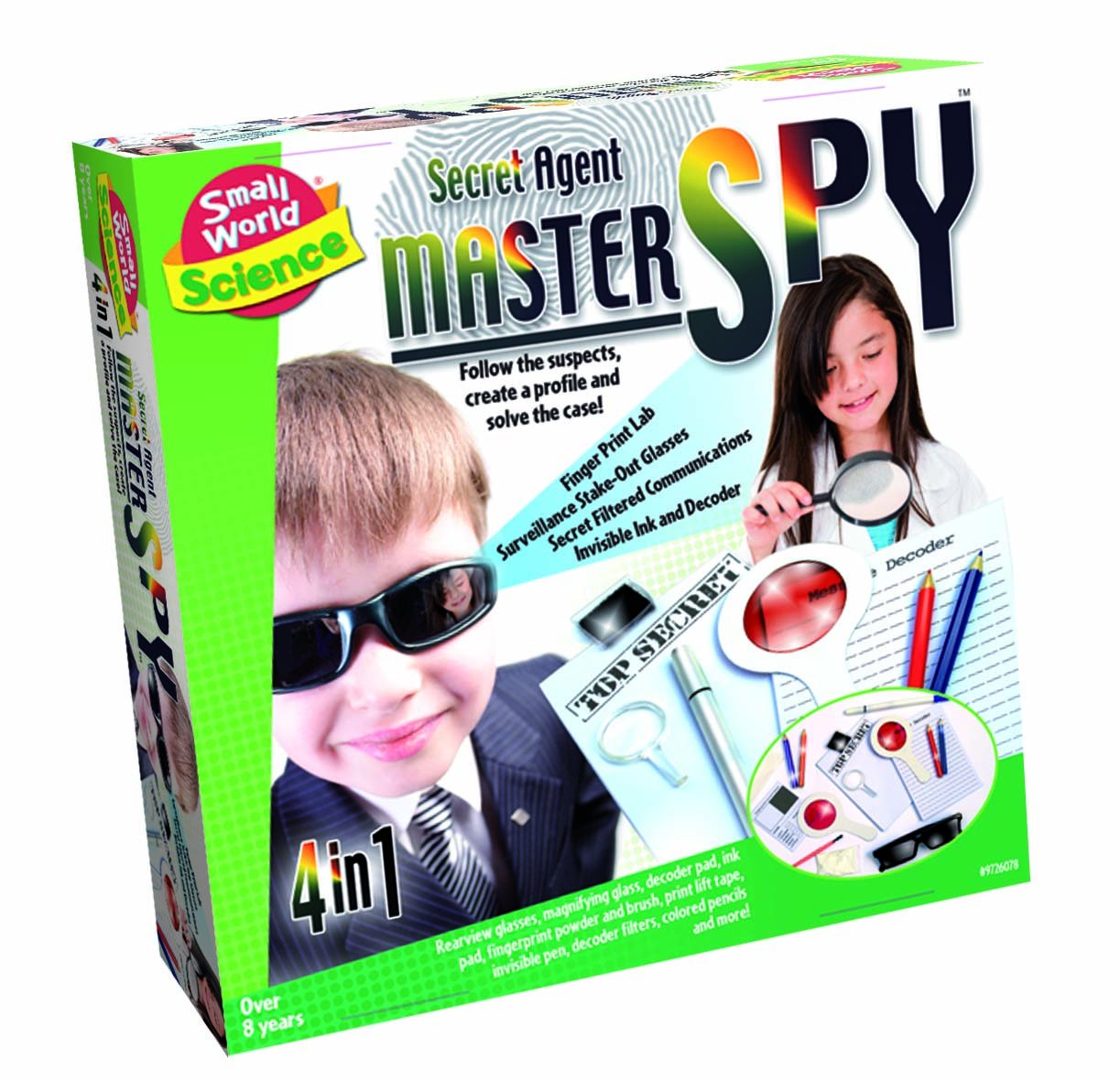 Small World Toys Science - Secret Agent Master Spy 4-in-1 Set