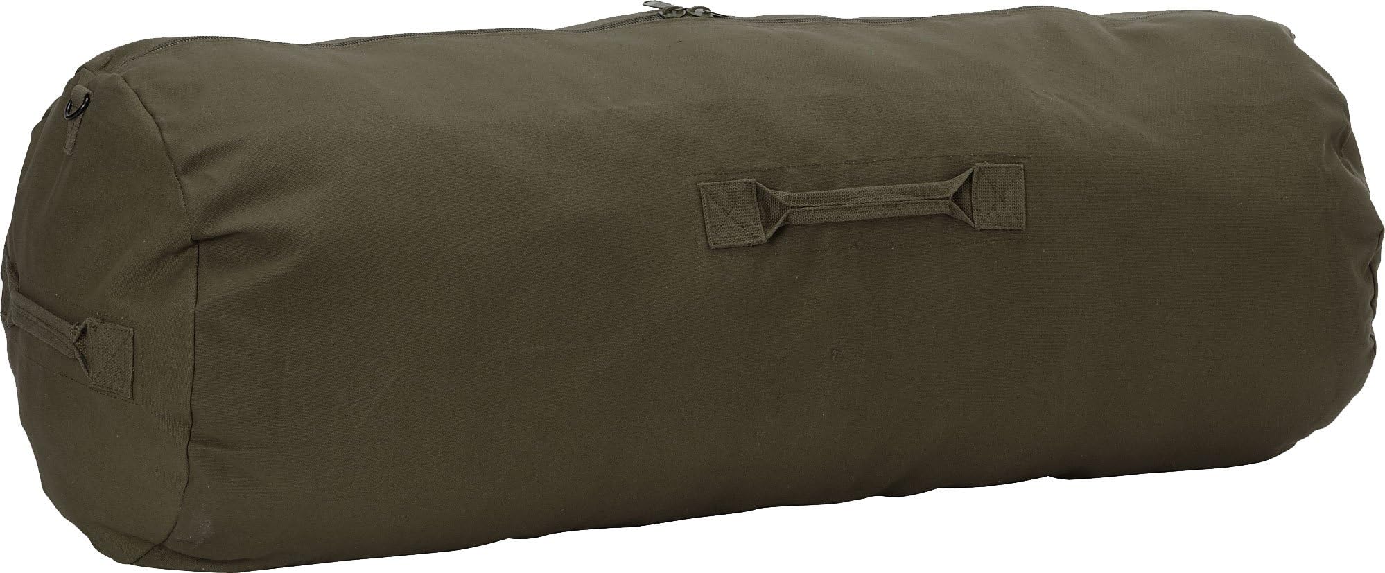Army Universe Olive Drab Giant Side Zipper Canvas Heavy Duty Military Duffle Bag (30" x 50")