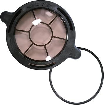 Upgraded Replacement Part for Pool Pump Strainer Cover with O-Ring, Replacement Basket Lid for Splashpool Pureline Deluxe Vevor Vivohome Pool Pump, Suitable for Both in/Above-Ground Pump