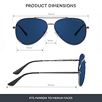 Vista 2 de GUNNAR Lentes de sol Maverick Gunmetal Sun Lens - Bloqueo de luz azul para visualización de pantalla al aire libre