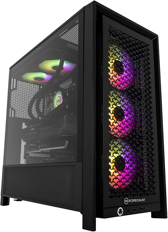 PCSpecialist Pro PC Gaming - Intel® Core™ i7-12700KF 3,60 GHz 12-Core, 16 GB RAM, 16 GB GEFORCE RTX 4070TI Super, 1 TB M.2 SSD, Windows 11 Home