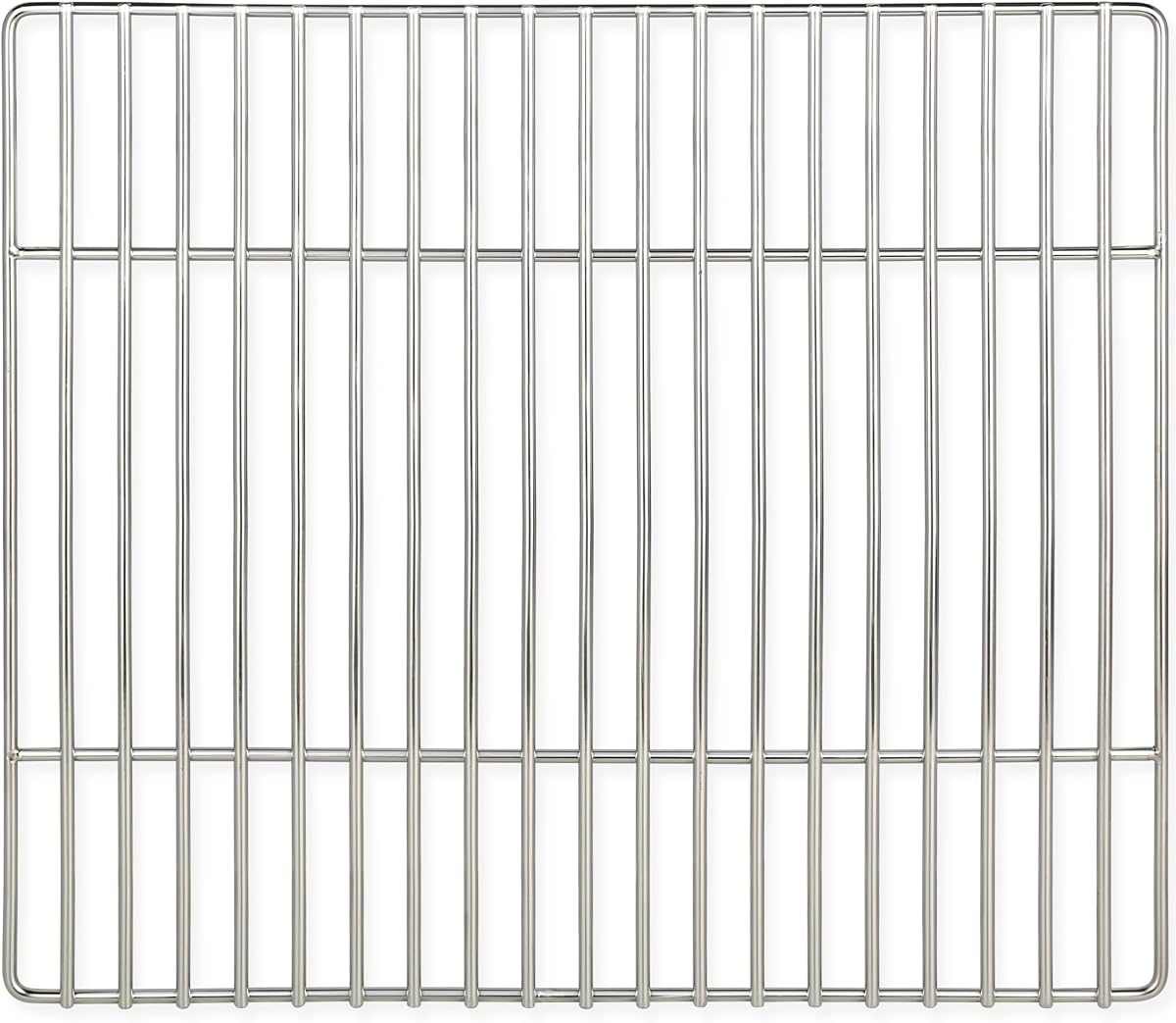 Rejillas de parrilla para Pit Boss PTG 150 Series Navigator Pro Series II Piezas de repuesto portátiles para ahumadores de pellets de madera Pitboss PB150PPS PB150PPG Rejilla de cocina Accesorio portátil para fumar de acero inoxidable