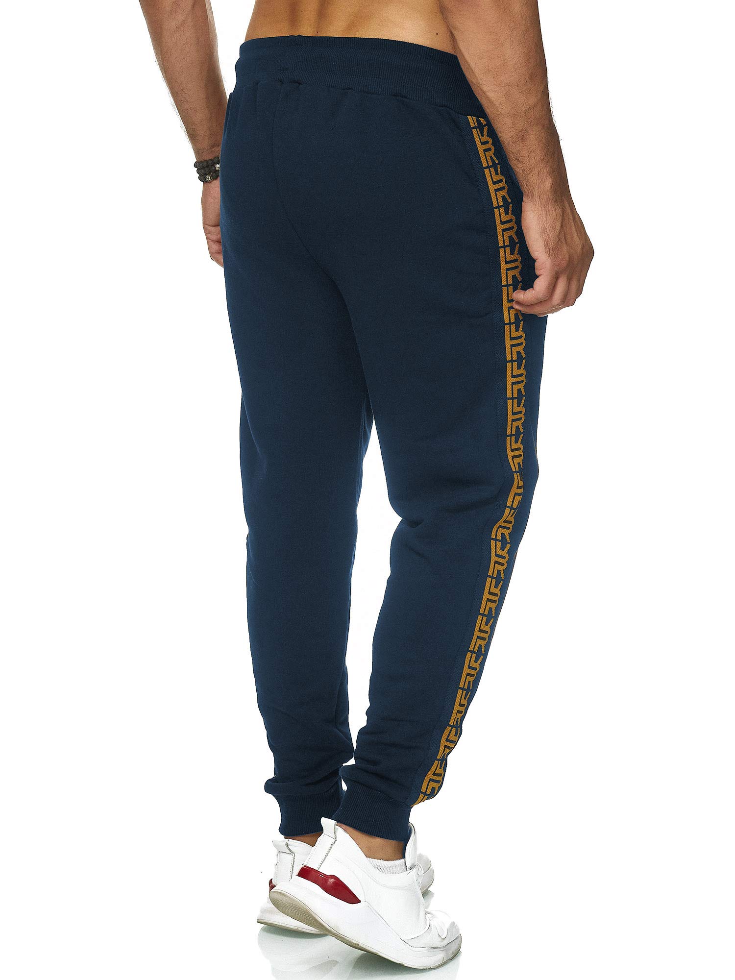 RED BRIDGE Pantalone da Tuta da Uomo Joggers Cotone Polsino Tasche con Cerniera