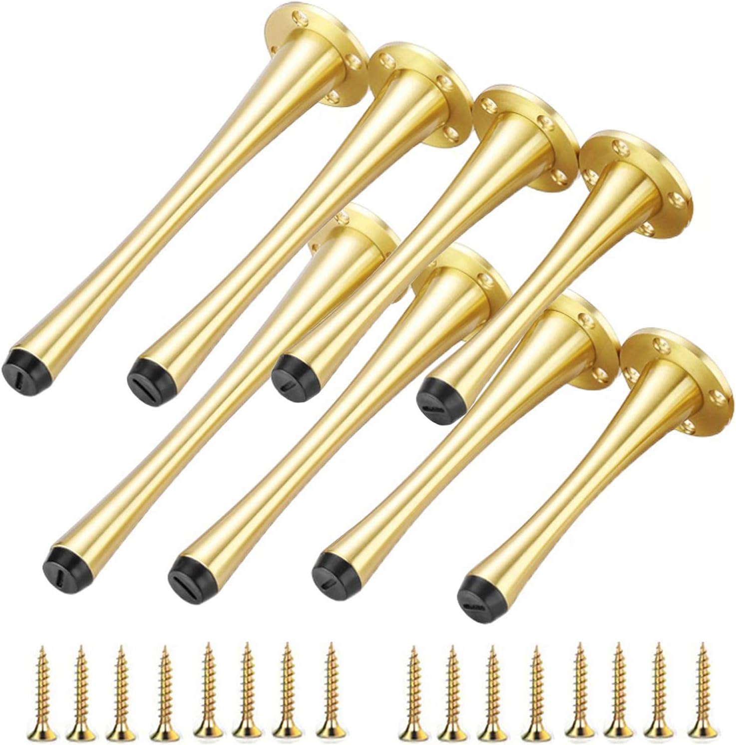 Brass Furniture Feet Coffee Table Feet 8 Pieces