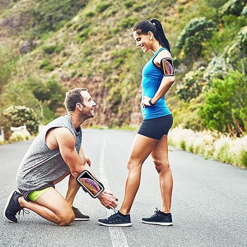 Miniatura 7 de Brazalete para iPhone 1717 Pro1616 Pro1515 Pro1414 Pro1313 Pro1212 Pro11XR, bolsa de ejercicio para correr a prueba de sudor con ranura para tarjeta