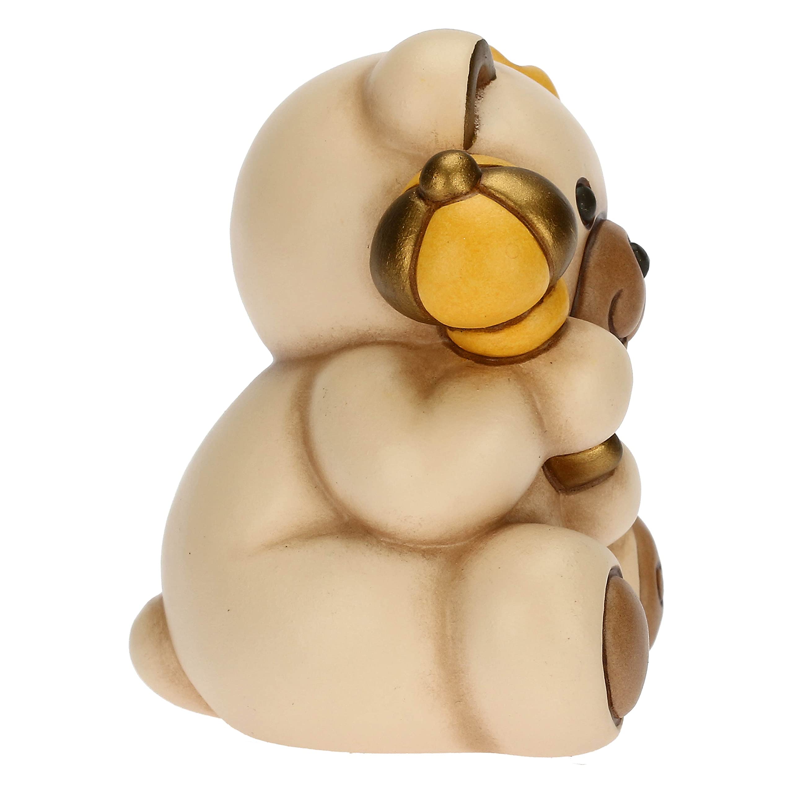 THUN - Soprammobile Teddy Stars, Segno Zodiacale Leone - Icone, Teddy Stars - Ceramica - 6,5x5,5x7,1 cm h