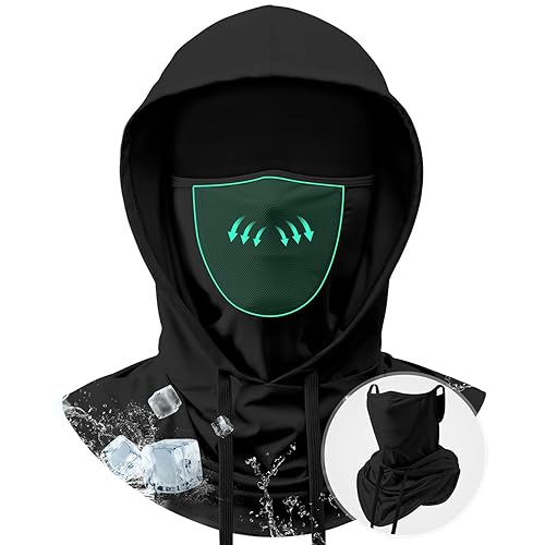 3 in 1 Summer Cooling Balaclava Hood Face Mask with