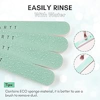 Vista 9 de Makartt Solid Builder - Kit de gel de uñas para extensión de uñas, paquete de gel duro todo en uno con bloque amortiguador de uñas Makartt 10 piezas