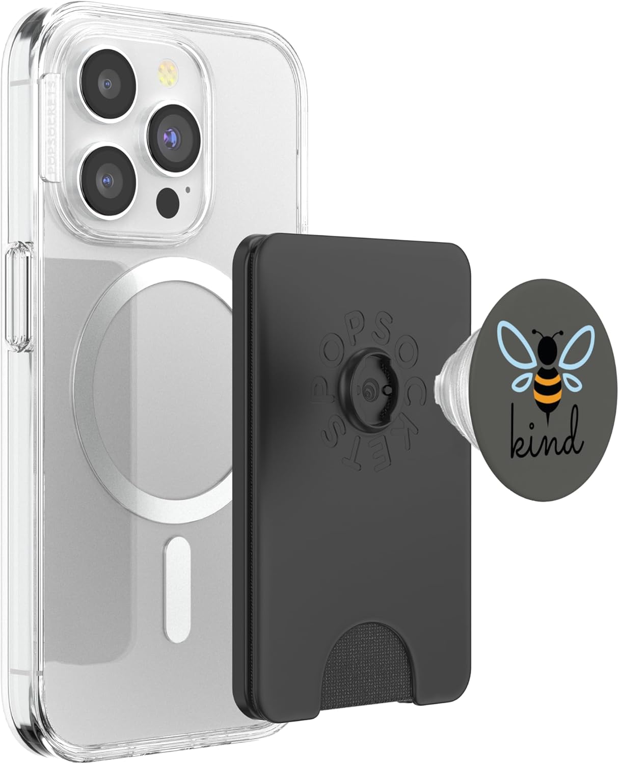 Be Kind - Bumblebee Bee Kind Kindness Gift PopSockets PopWallet for MagSafe