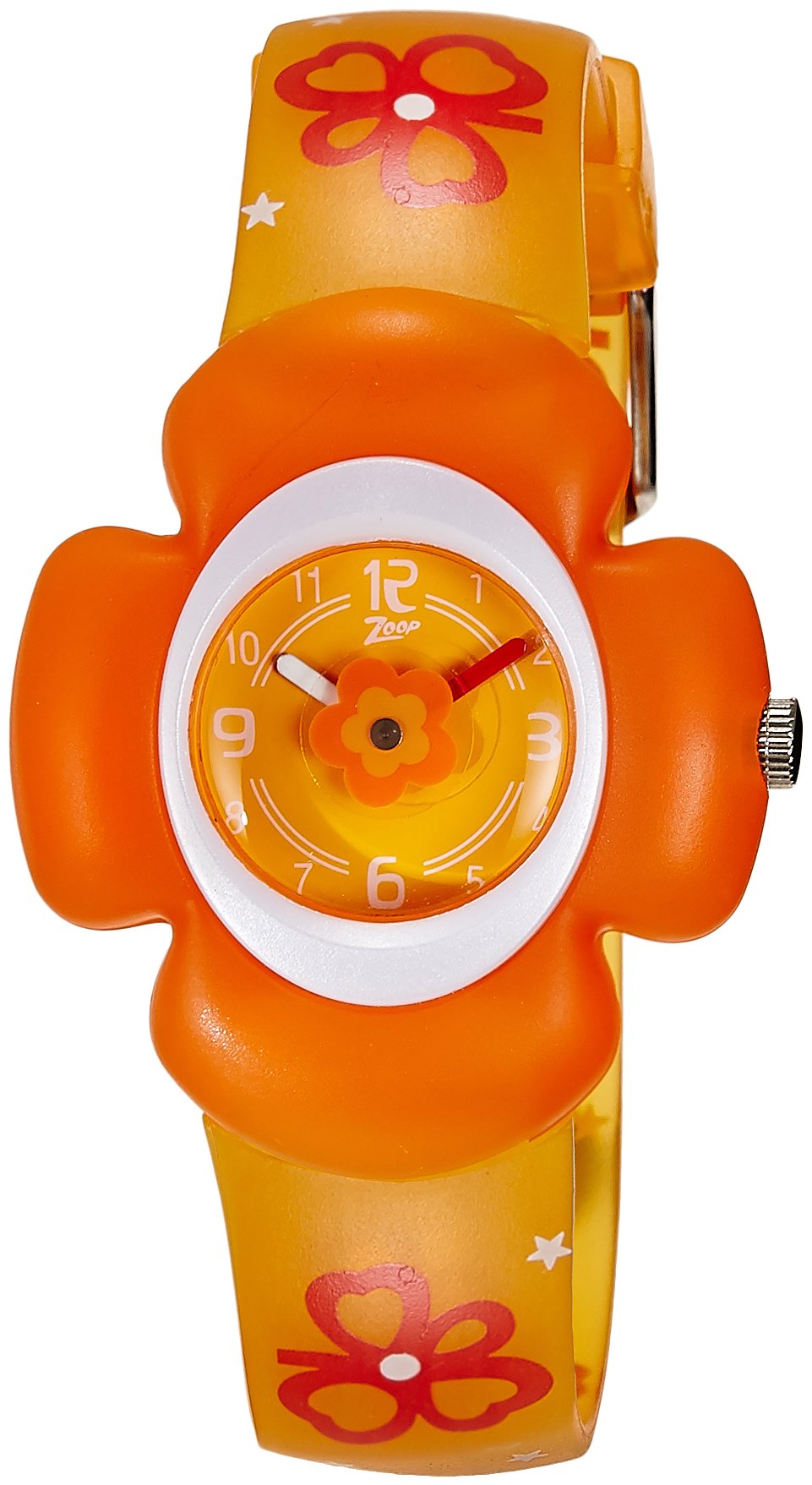 Zoop by Titan Quartz Analog Orange Dial PU Strap Watch for Kids-NSC4008PP02 (B00O301ADY) Amazon Price History, Amazon Price Tracker