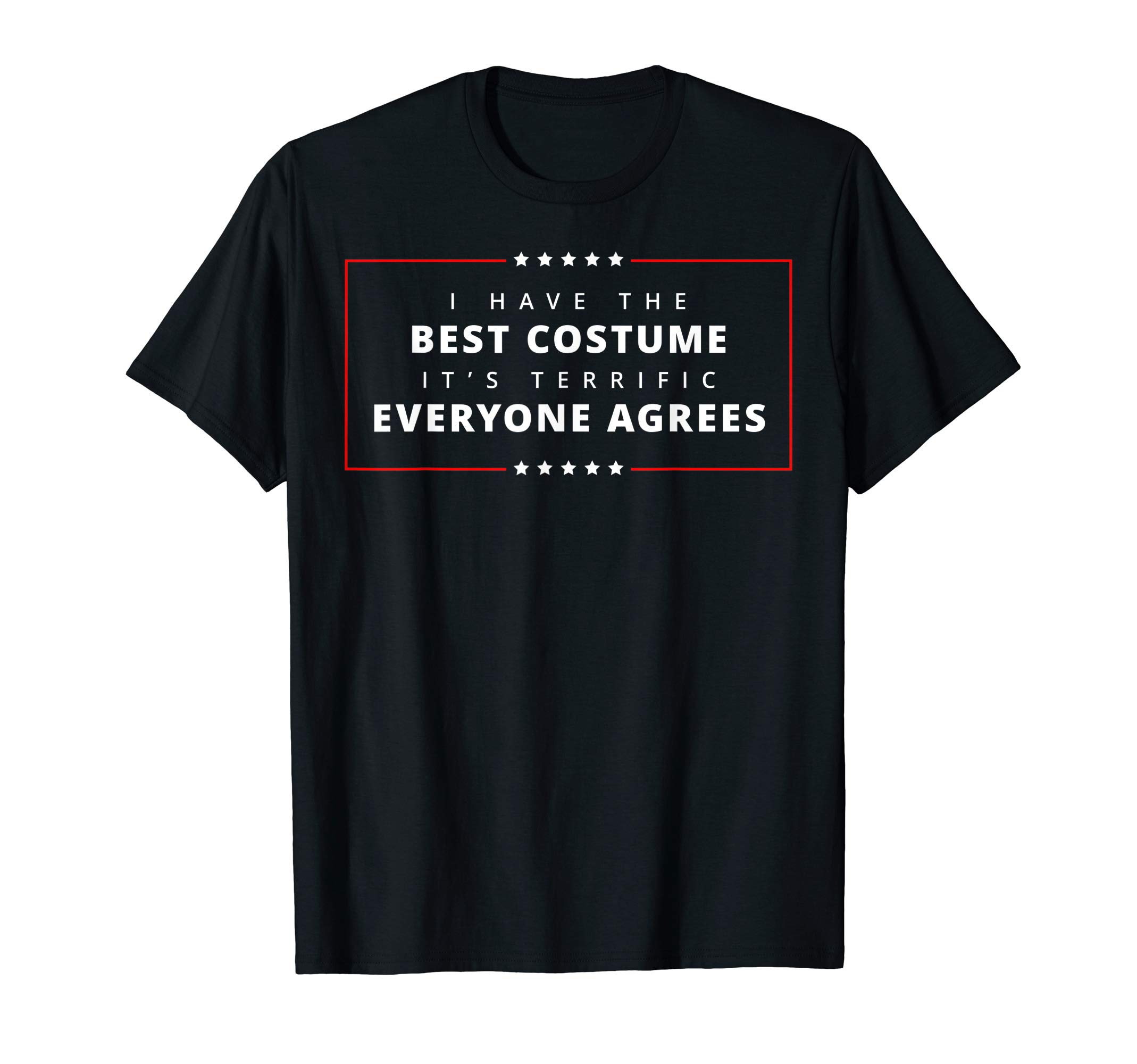 Awesome Funny Halloween Shirts and TeesI Have The Best Costume It's Terrific Everyone Agrees T-Shirt