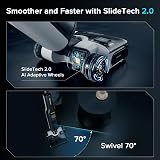 roborock F25 XT Wet Dry Vacuum Cleaner, Cordless Vacuum Mop All in One for Hard Floor, 20000Pa Hardwood Floor Cleaner with Zero Tangle, 194°F Hot Air Flash Drying Electric Mop, 180° Lie Flat, WiFi - 6