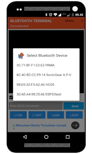 Bluetooth Terminal Arduino