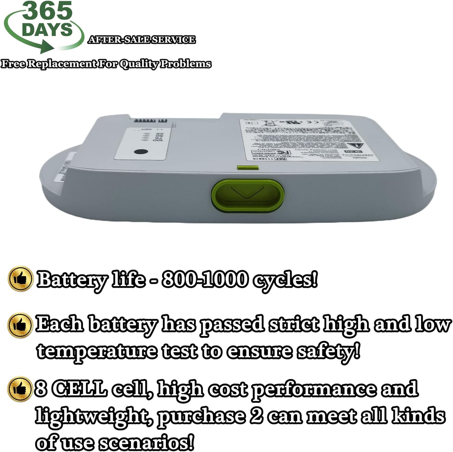 Compatible for SimplyGo Mini Machine Battery (Small) 14.4V 6800mAh 1116816