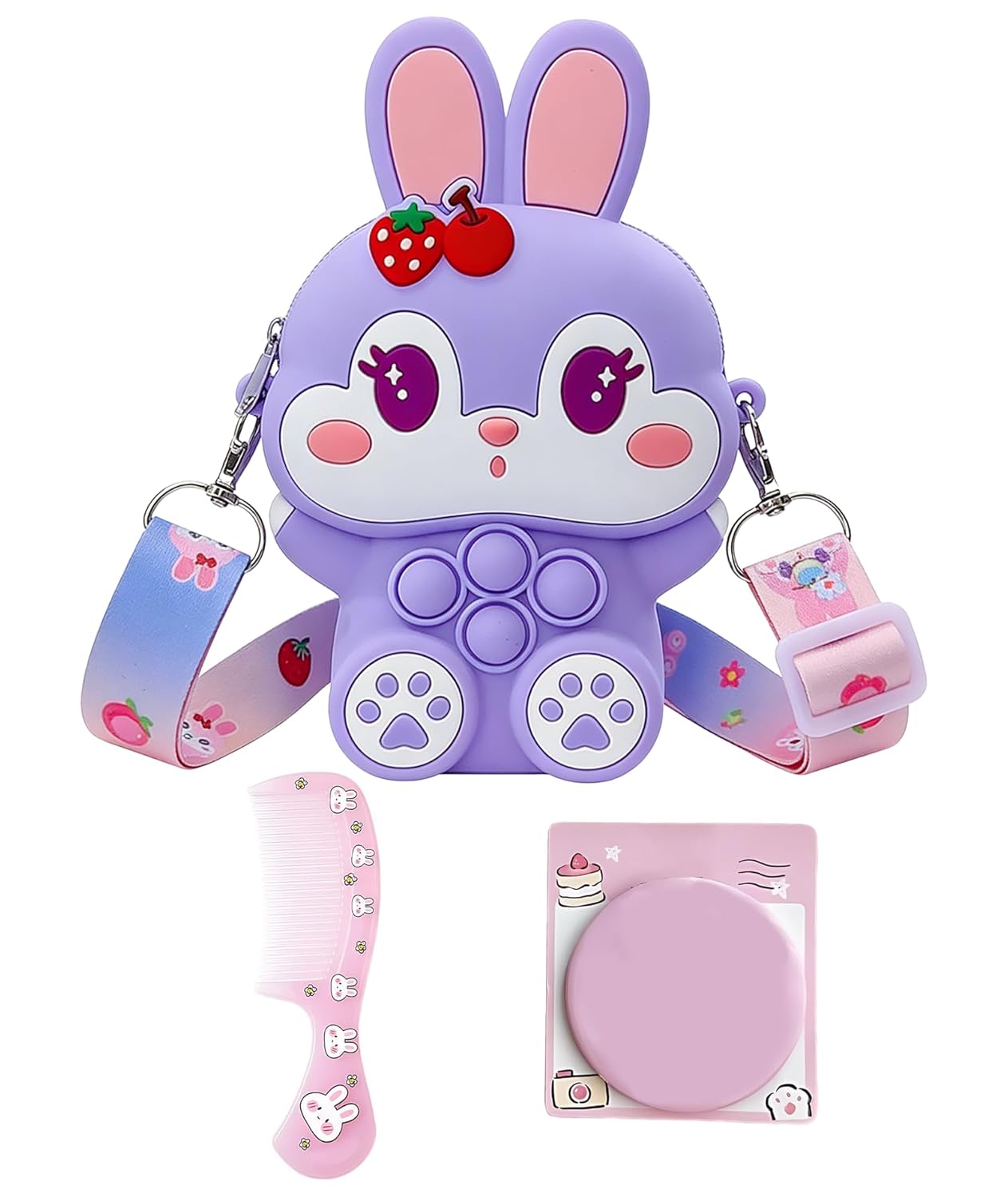 sling bag for girls kids,korean bags for girls,Cute Korean Style Mini Crossbody Bag, Lightweight Durable Shoulder Bag for Daily School & Outdoor Use