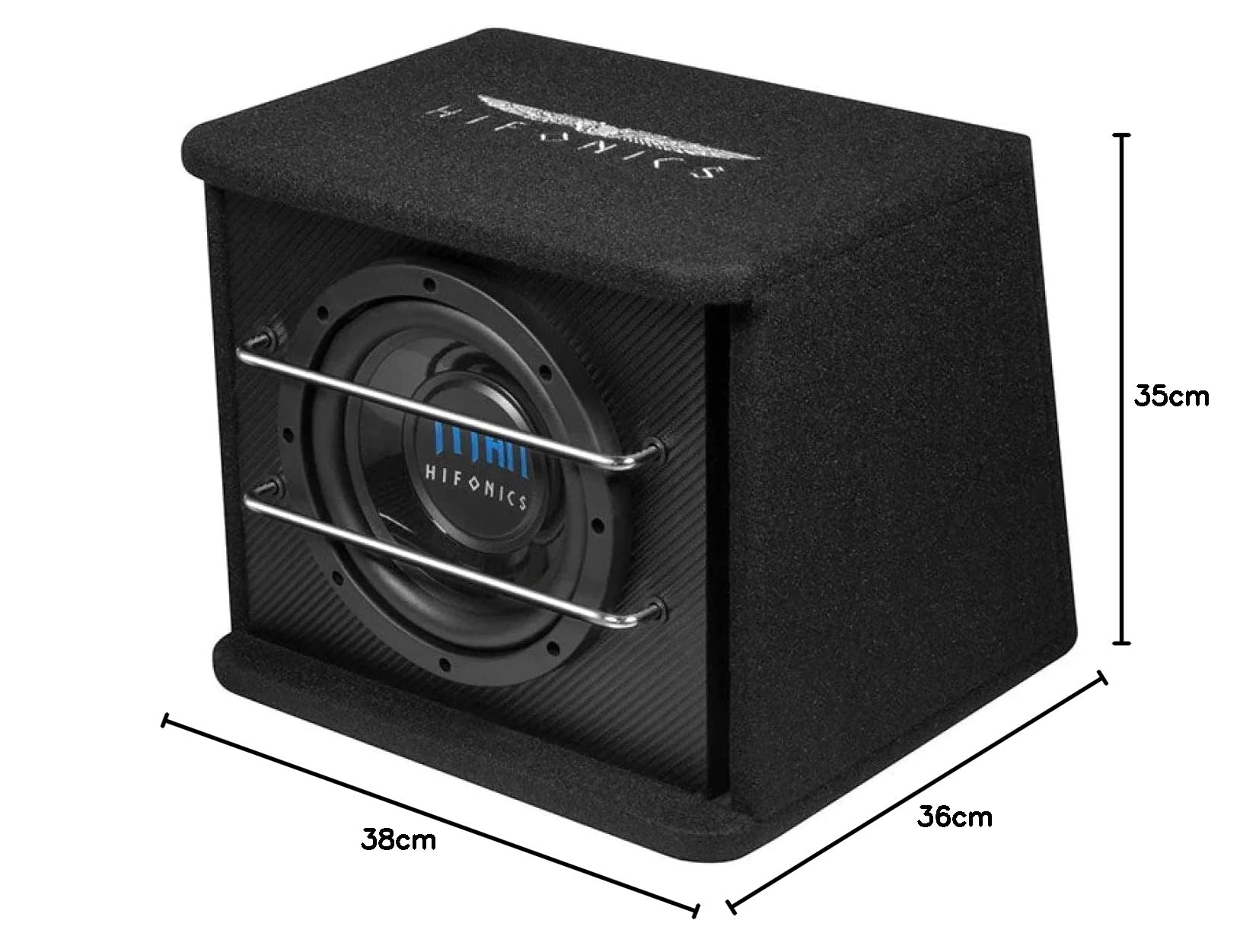 Hifonics TS-200R DIY, Schwarz