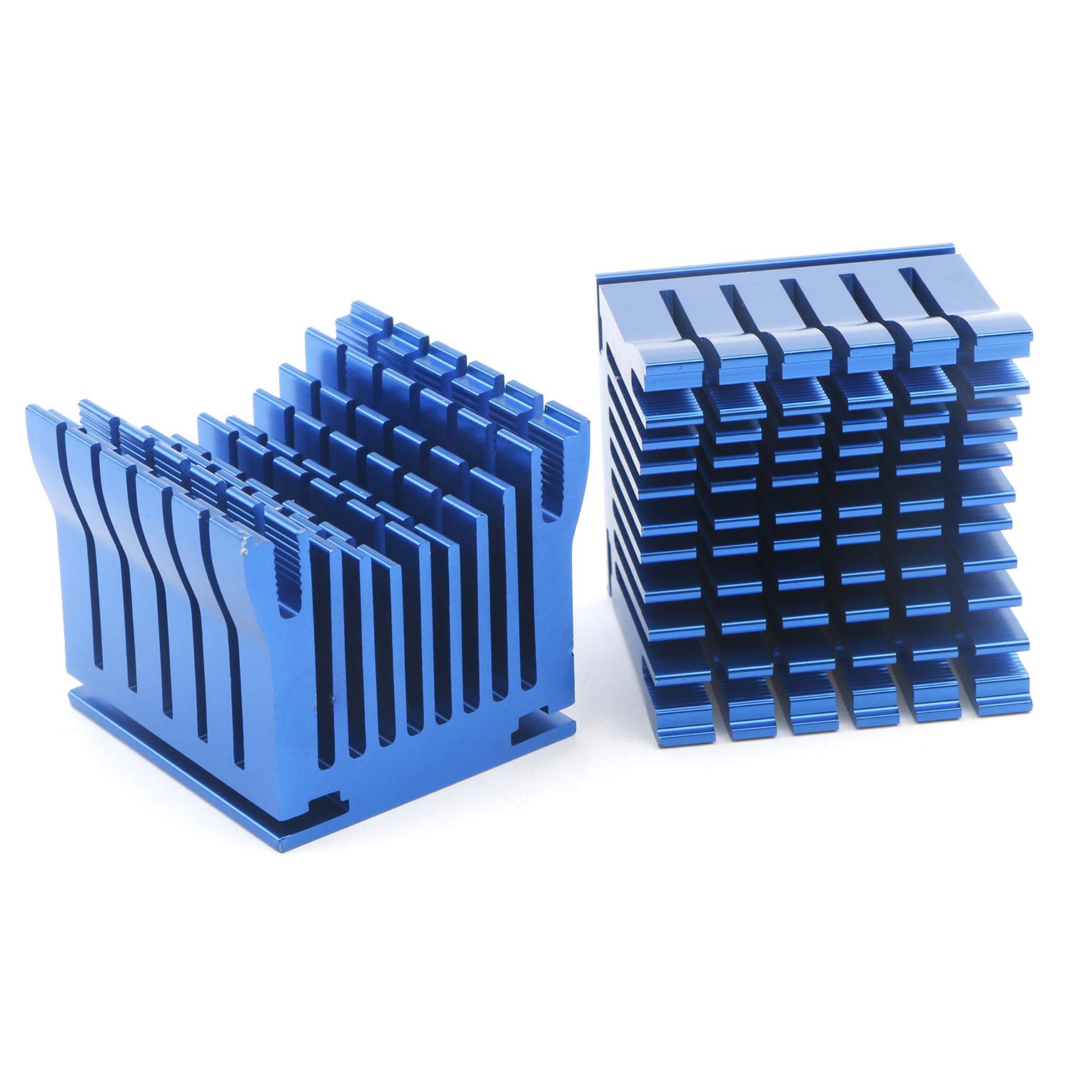 Juego de 2 unidades de escritorio universal ventilador de refrigeración placa base 3pin disipador de calor de aluminio sur norte puente 1.6 in ventilador hoja para computadora PC 1.57 * 1.57 * 3