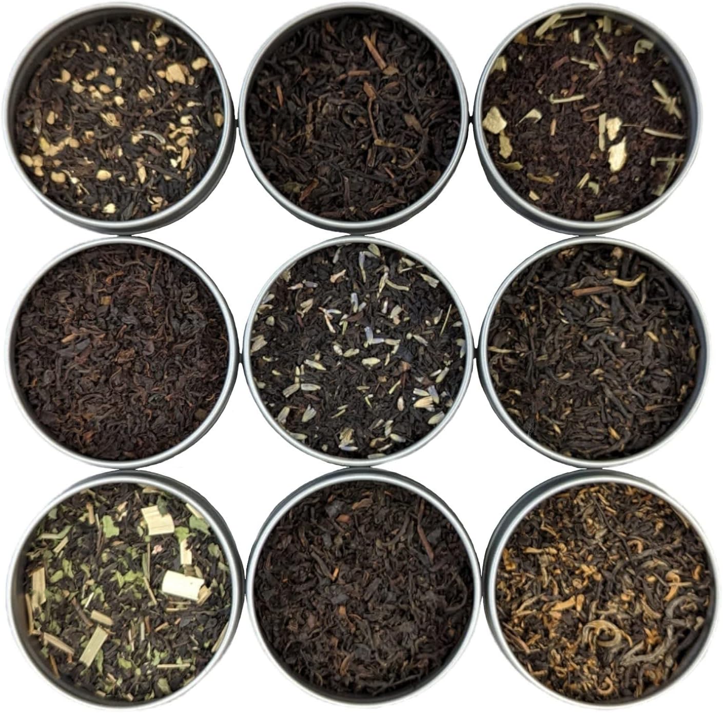 Heavenly Tea Leaves 9 Black Tea Sampler, 9 Loose Leaf Black Teas