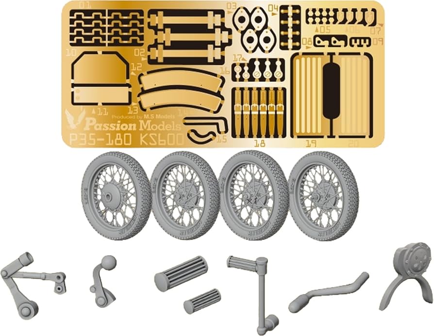 Amazon | パッションモデルズ 1/35 KS600 サイドカー エッチング