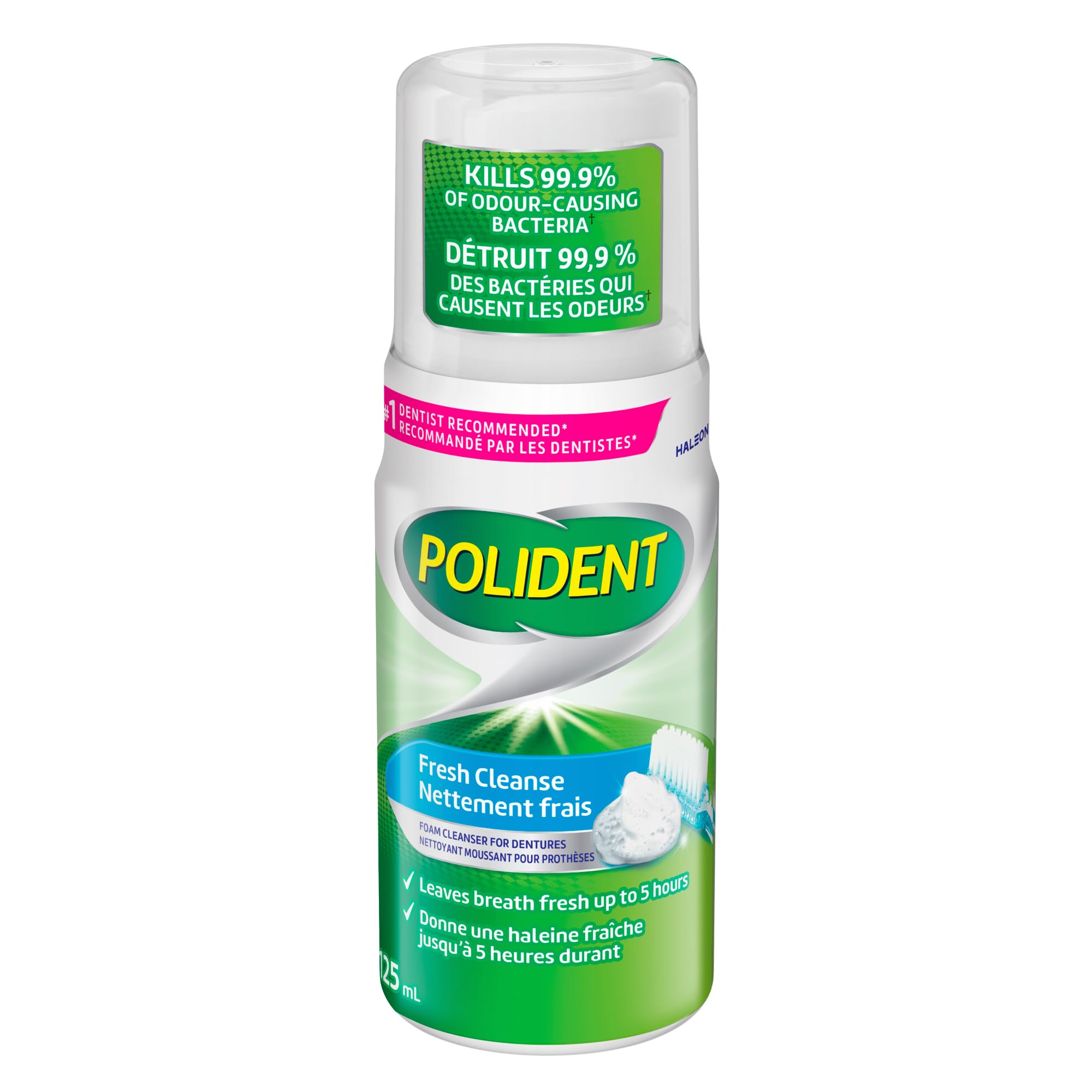 POLIDENT FRESH CLEANSE FOAMING DENTURE CLEANSER 125ML-picture-21