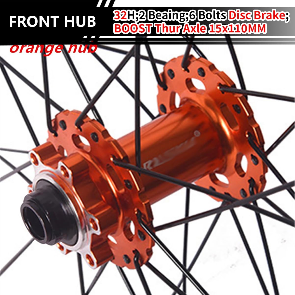 26“ 27,5” 29" Set Di Ruote MTB Freno A Disco Perno Passante BOOST Ruote Anteriori E Posteriori 110X15/148X12mm Mozzi 32H Per Cassetta 7-12 Velocità