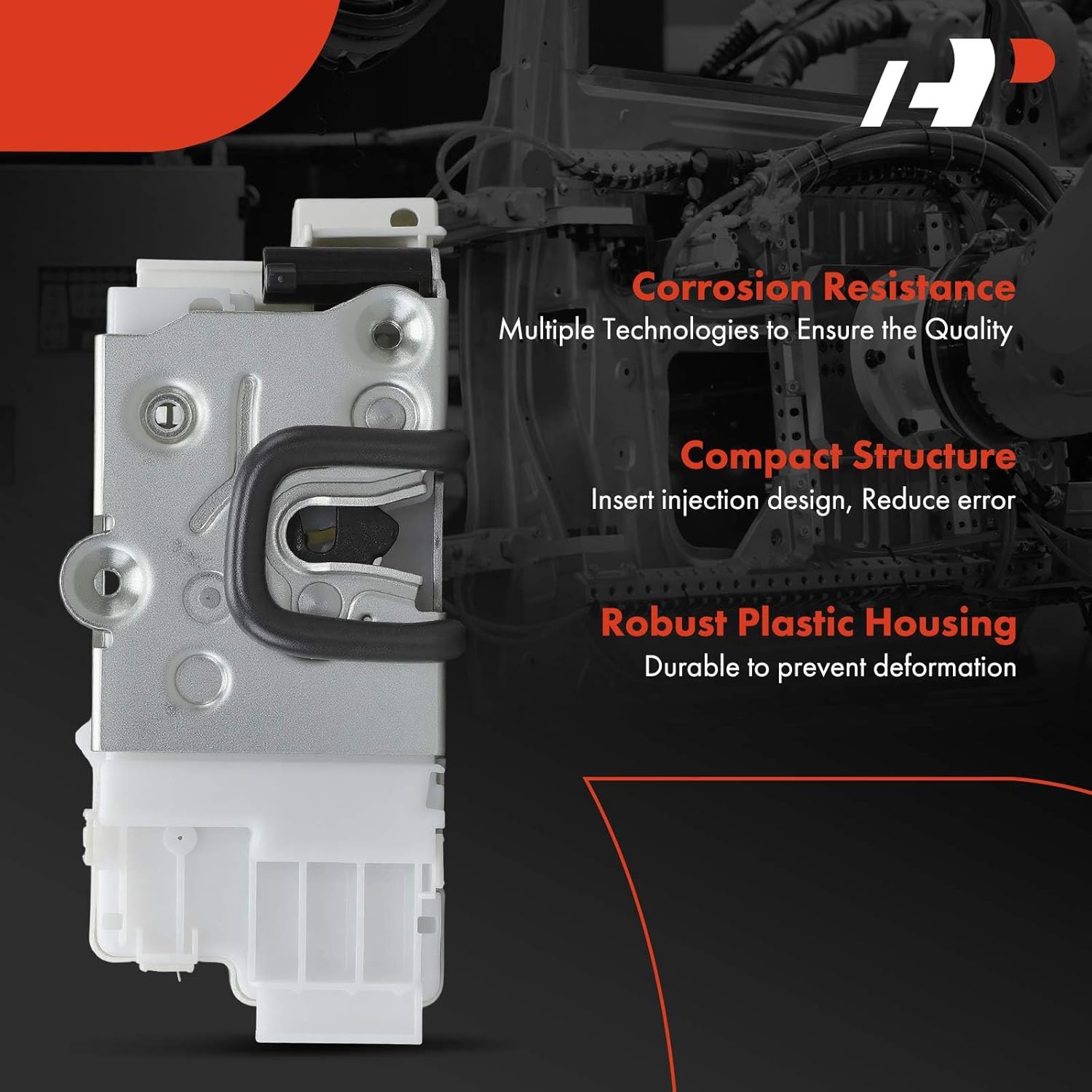 A-Premium Rear Right Passenger Side Door Lock Actuator Compatible with Mercedes-Benz W164 Series ML63 AMG, ML350, ML320, ML550, ML500, ML450, GL450, GL350, GL320, GL550