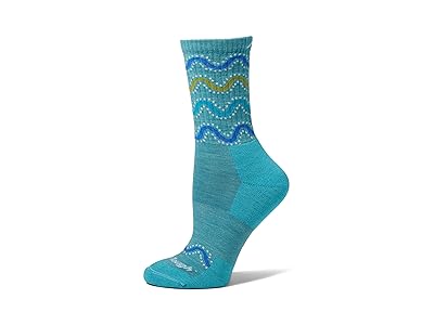 Darn Tough Vermont Wandering Stripe Micro Crew Lightweight with Cushion Women