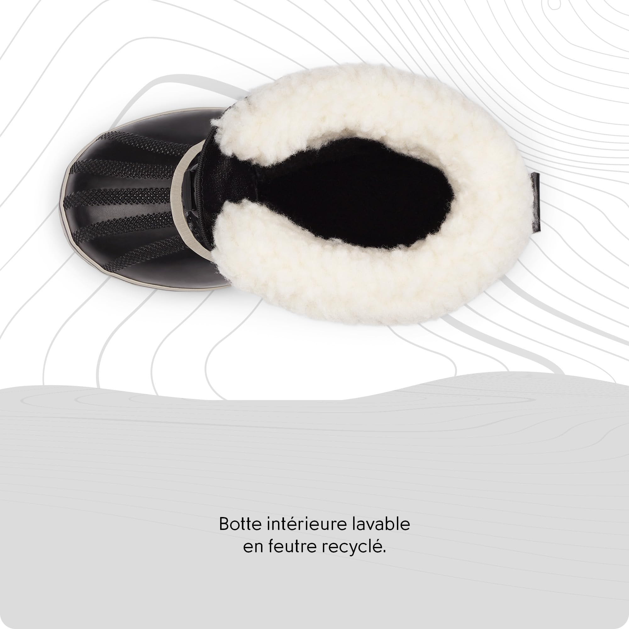 Sorel Yoot Pac Nylon Wp bottes d'hiverMixte enfant