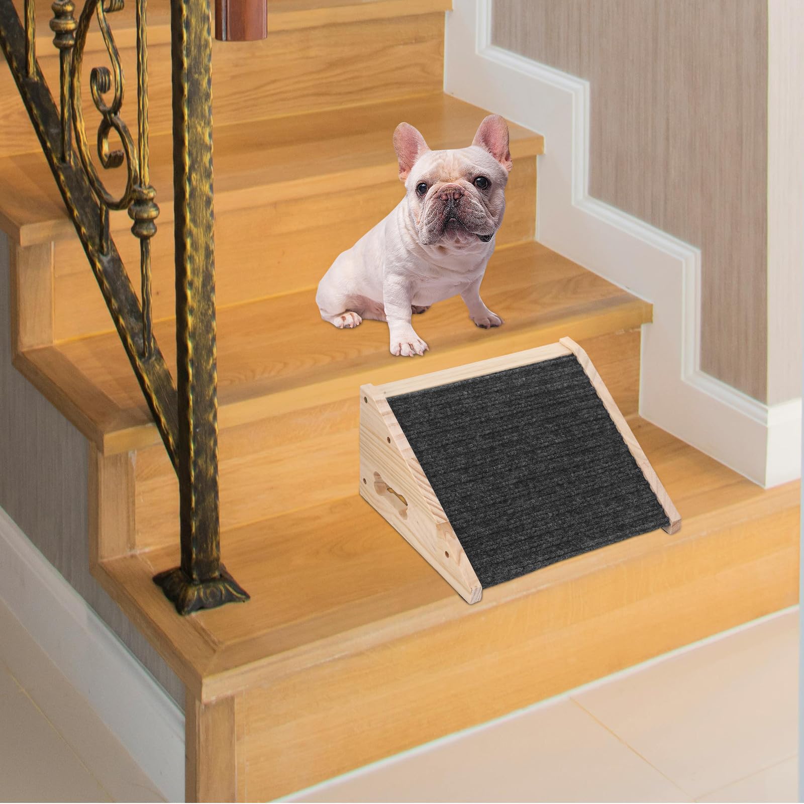 SEWACC Rampa de Madera Superficie Antideslizante para Perros y Gatos