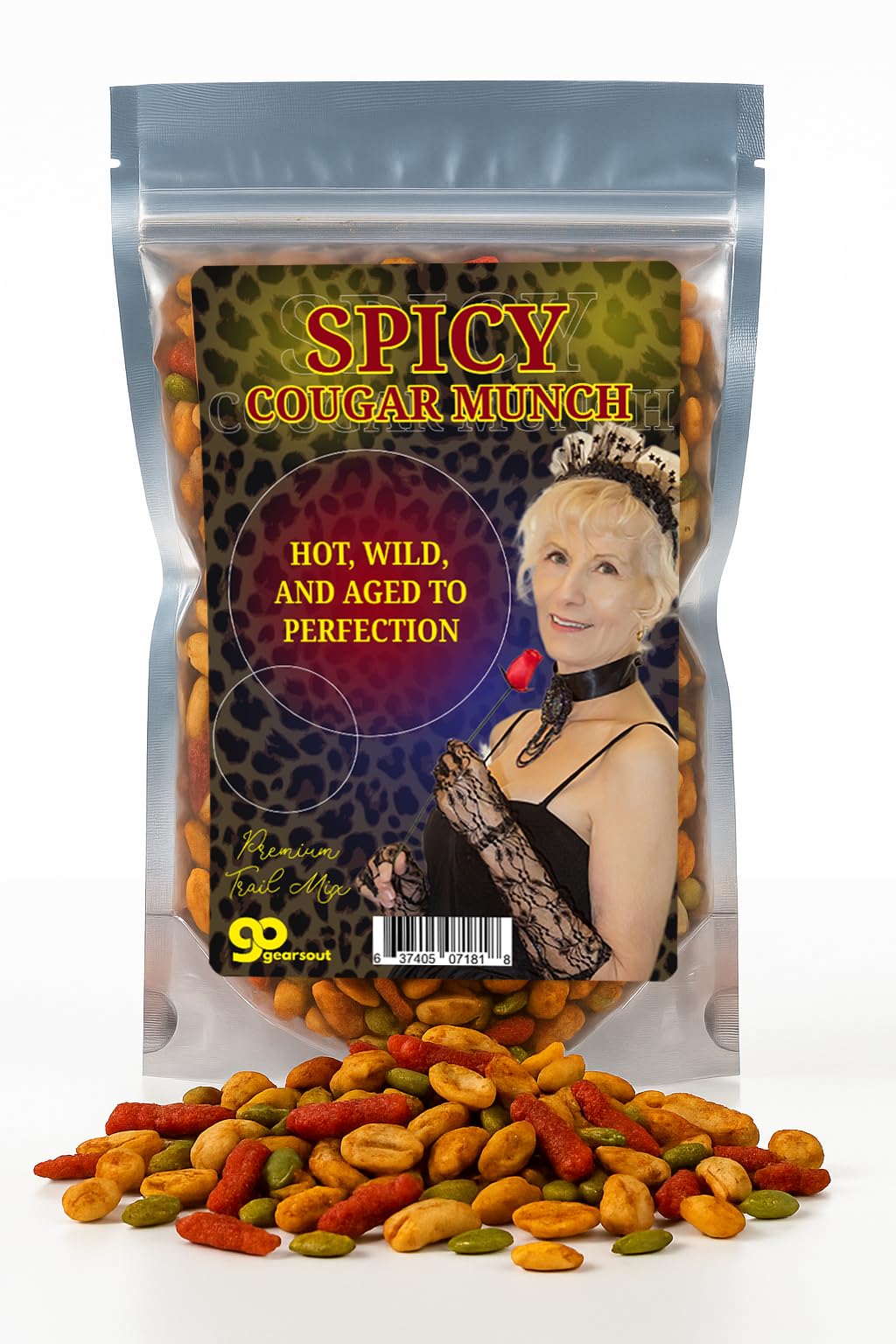Amazon.com : Spicy Cougar Munch Trail Mix - Funny Hot Granny