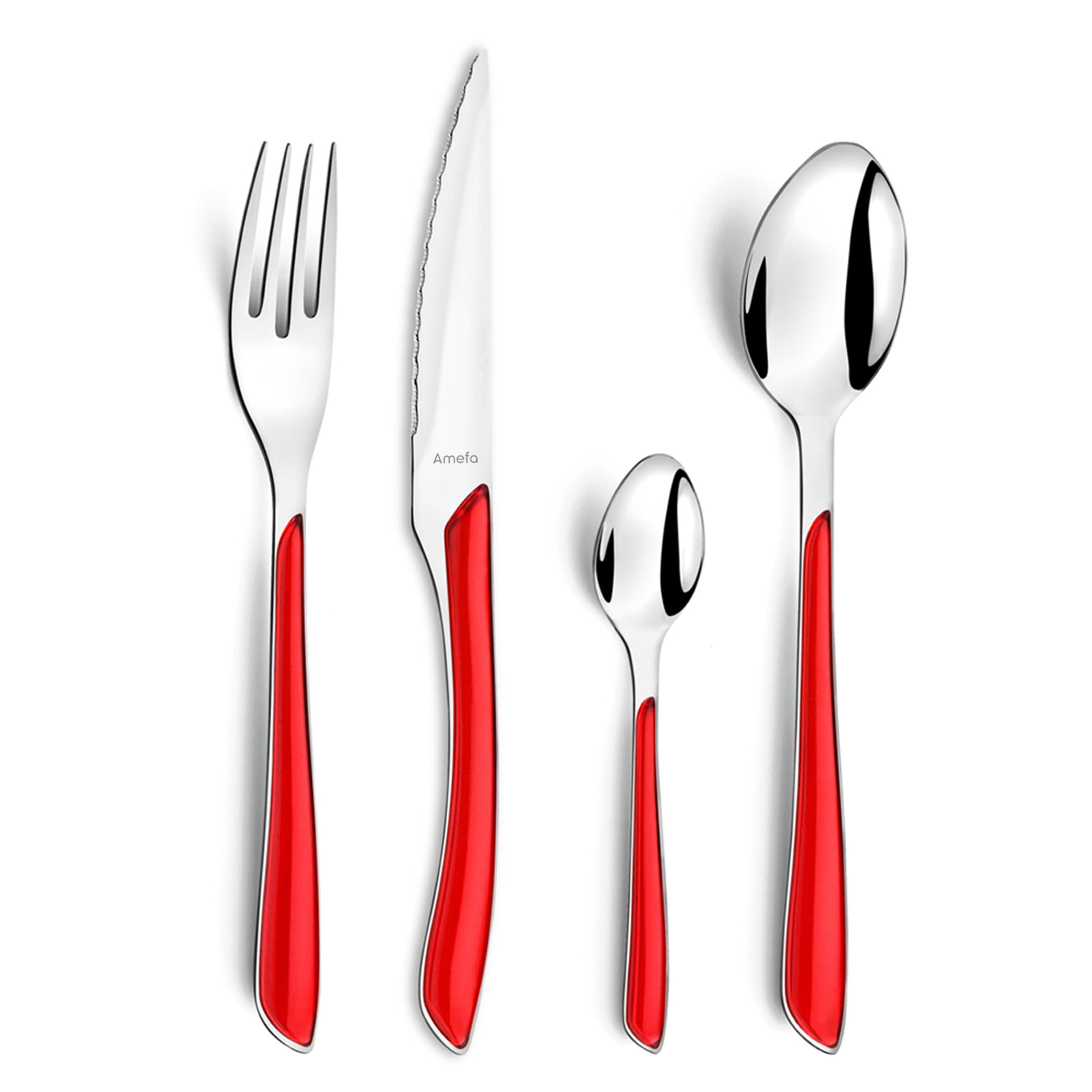 Amefa ECLAT 18/0 Stainless Steel Cutlery Set 24 Piece for 6 People