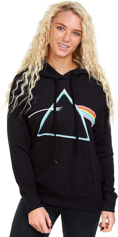 Pink Floyd Dark Side of The Moon Prism Sudadera con Capucha, Black, X-Large  para Mujer: Amazon.es: Ropa