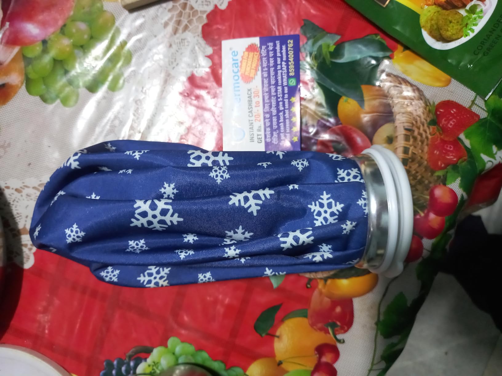 Thermocare Ice bag reusable hot and cold pack for pain relief device ...