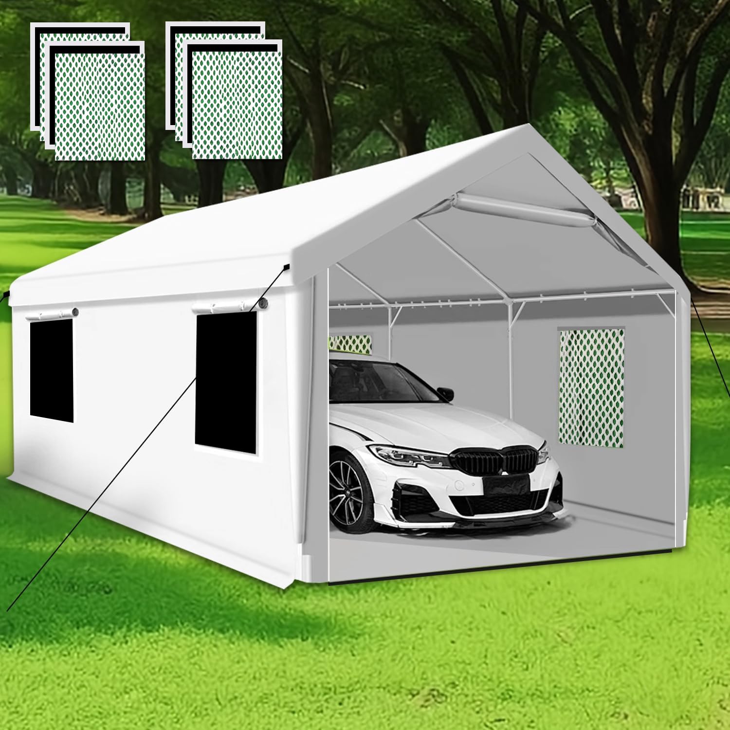 Amazon.com: Rainproof Portable Paint Booth 26X14X10.5FT Spray