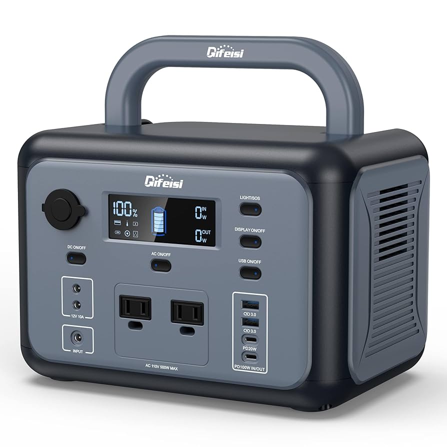 発電機・ポータブル電源 Portable Power Station S500 A1772_listing_product_1200x120