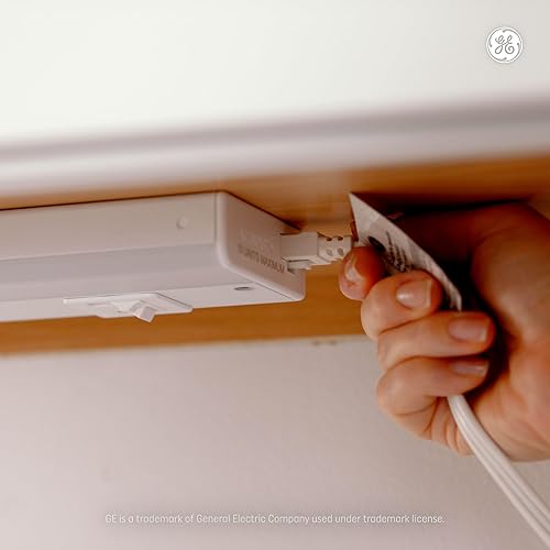 Miniatura 3 de GE Lighting Lámpara LED para debajo del gabinete, accesorio de luz enchufable integrado enlazable, luz diurna, 18 pulgadas
