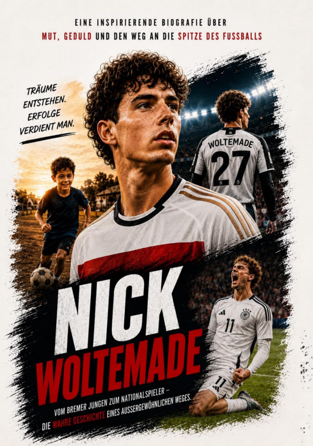 Nick Woltemade (Kinderbuch Biografie): Eine inspirierende Biografie über Mut, Geduld und den Weg an die Spitze des Fußballs (Die Geschichten großer ... - Kinderbücher Biografien von Fußballern)