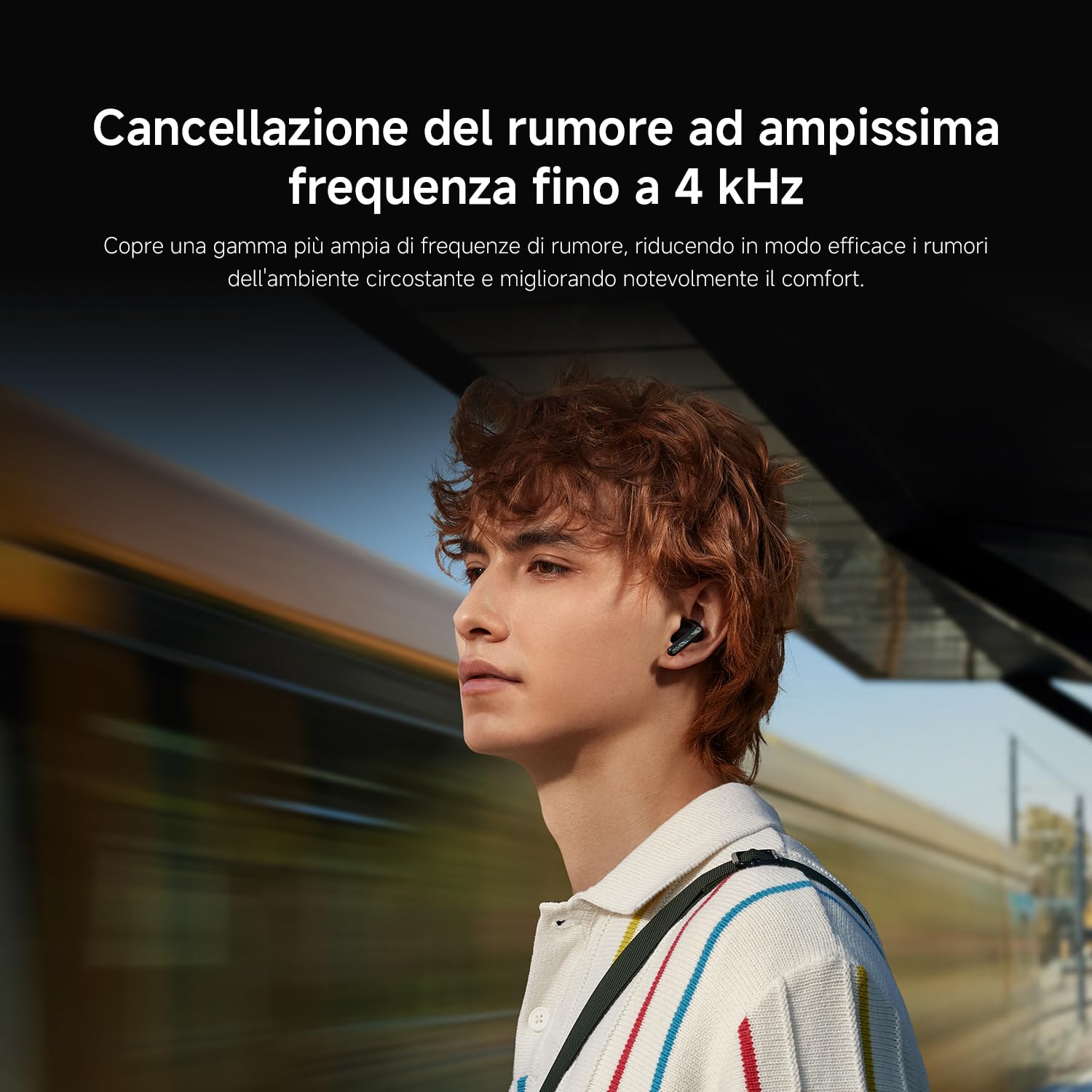 XIAOMI Redmi Buds 5 Pro, cuffie con riduzione del rumore, fino a 38 ore di autonomia, Suono spaziale immersivo, Nuovo Design, Nero | Driver coassiali duali personalizzati, Hi-Res Audio e LDAC, ANC 55dB, IP54