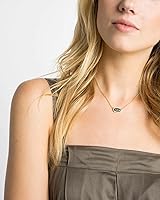 Vista 143 de Kendra Scott - Collar Elisa con dije para mujer, joyería de moda, chapado en oro de 14 quilates
