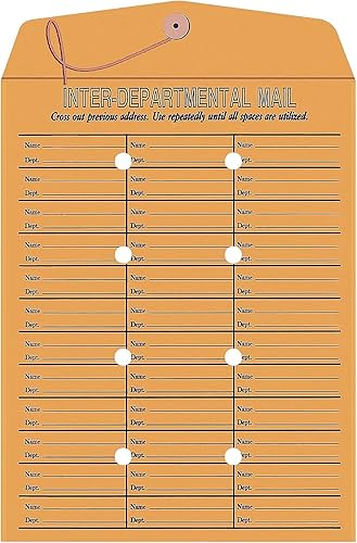 Miniatura 2 de Staples 472993 Sobres de papel kraft con botones y cuerdas, 10 pulgadas x 13 pulgadas, marrón 100Bx