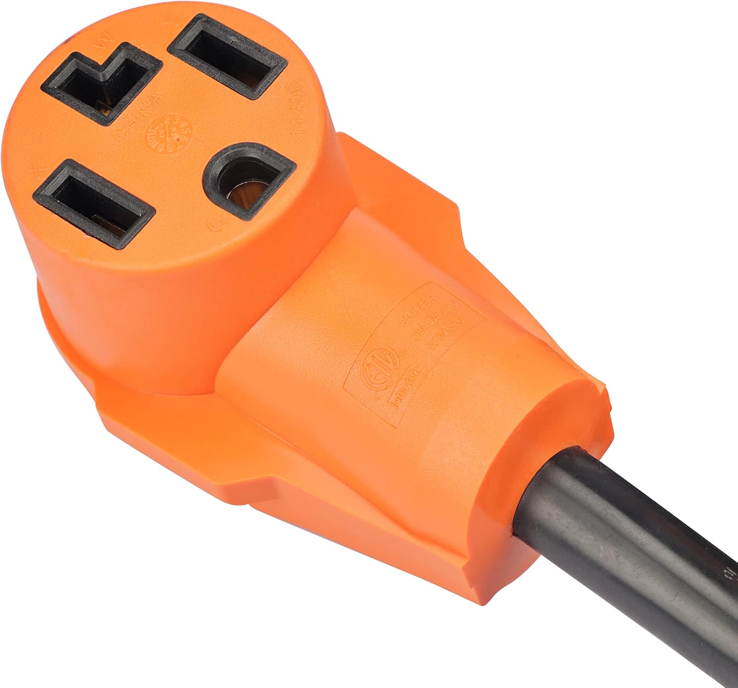10 Gauge Extension Cord for Dryer and EV Charging, 4 Prong with 30 Amp and 125V/250V, NEMA 14-30P to 14-30R Cord, ETL Listed (10 feet)