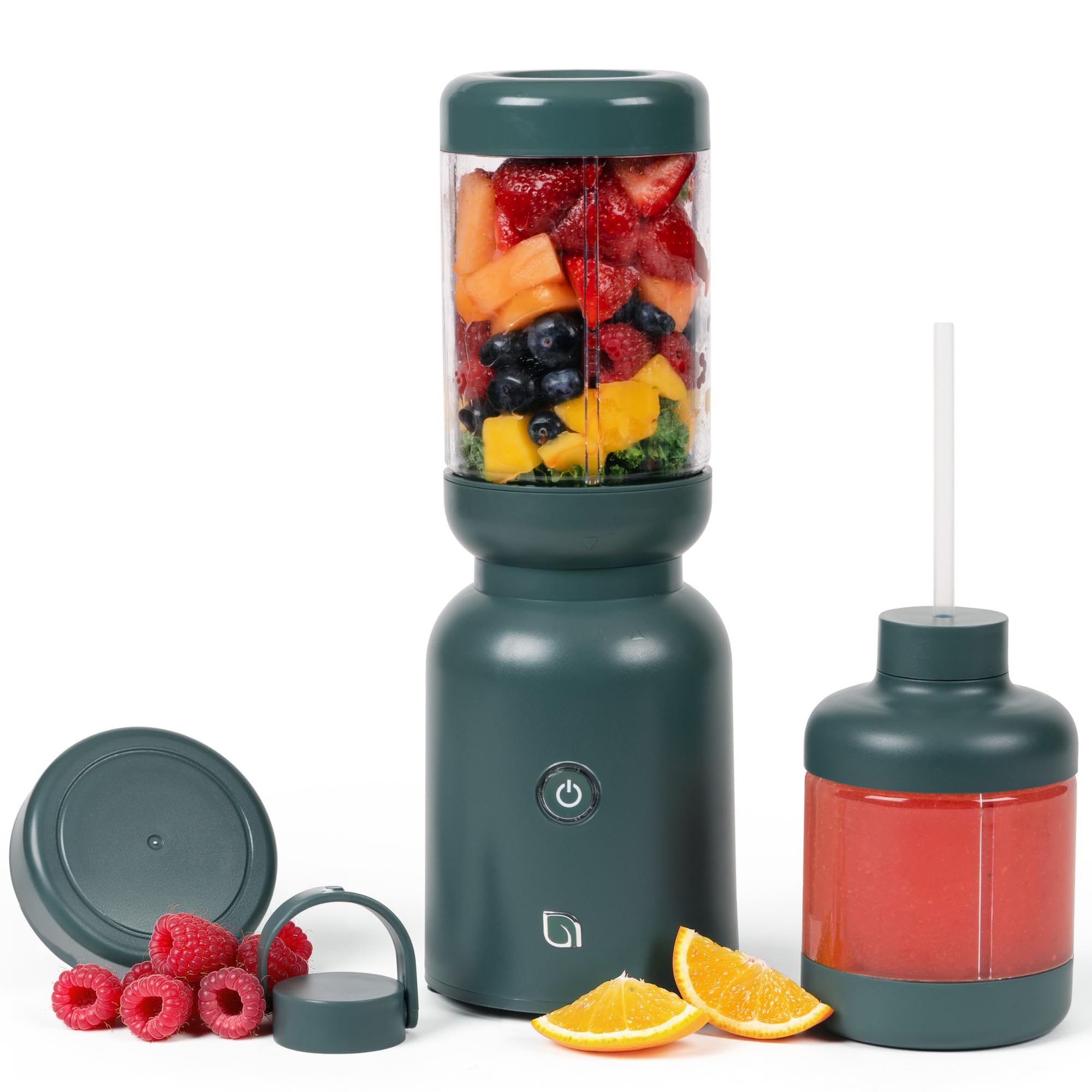 WILLOW Eco Series Warrior Blender, Compact Personal Blender for Smoothies, Smoothies & Ice Crushing, One Button Smoothie Machine, 600W Base, Includes 30oz Cup + Go Cup-image-33