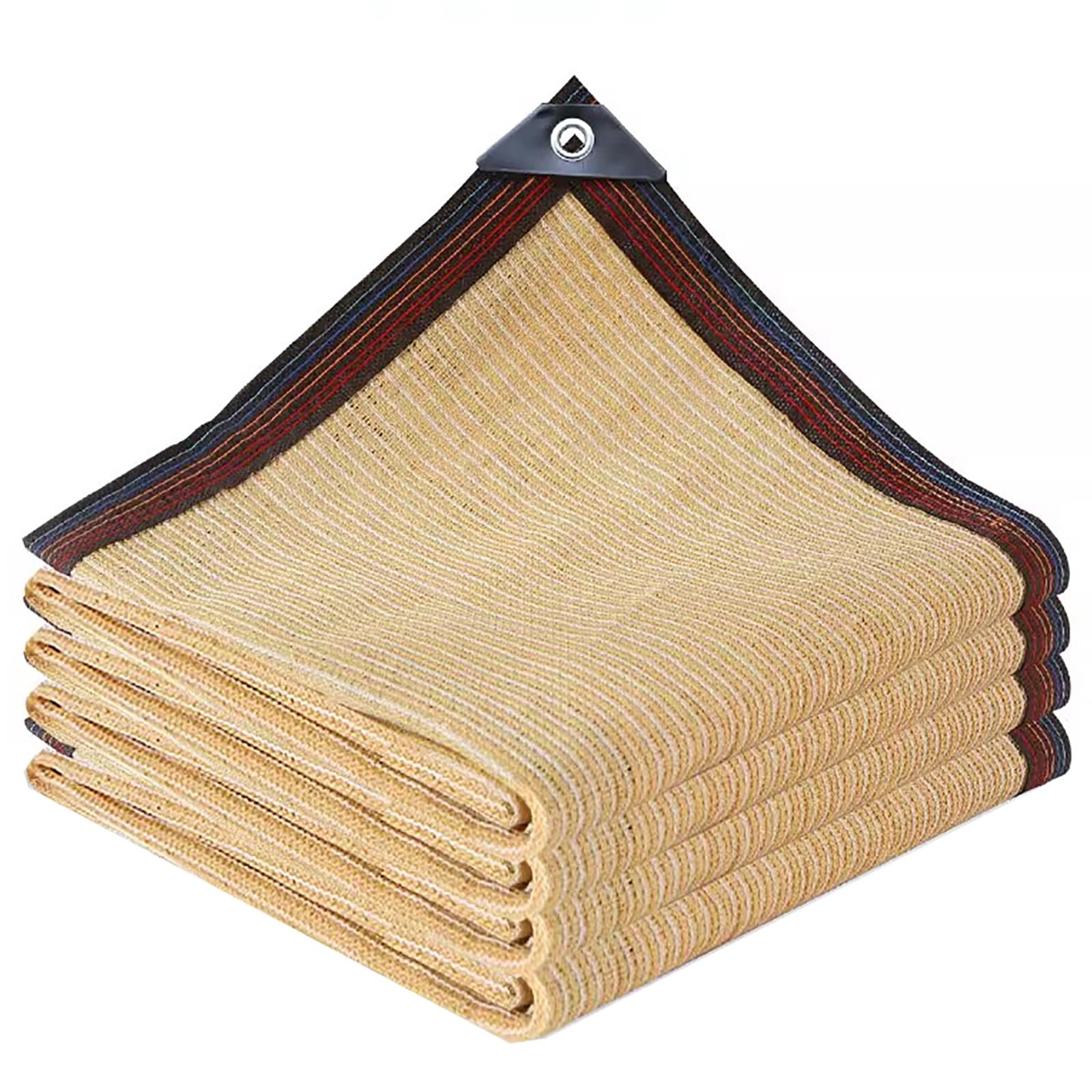 Couverture d'ombrage extérieure 5x7m jaune pour serre et pergola