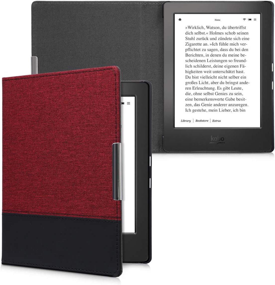 Custodia Kwmobile Per Huawei MediaPad M3 8.4 – Cover In Similpelle Camoscio Marrone Con Funzione Stand