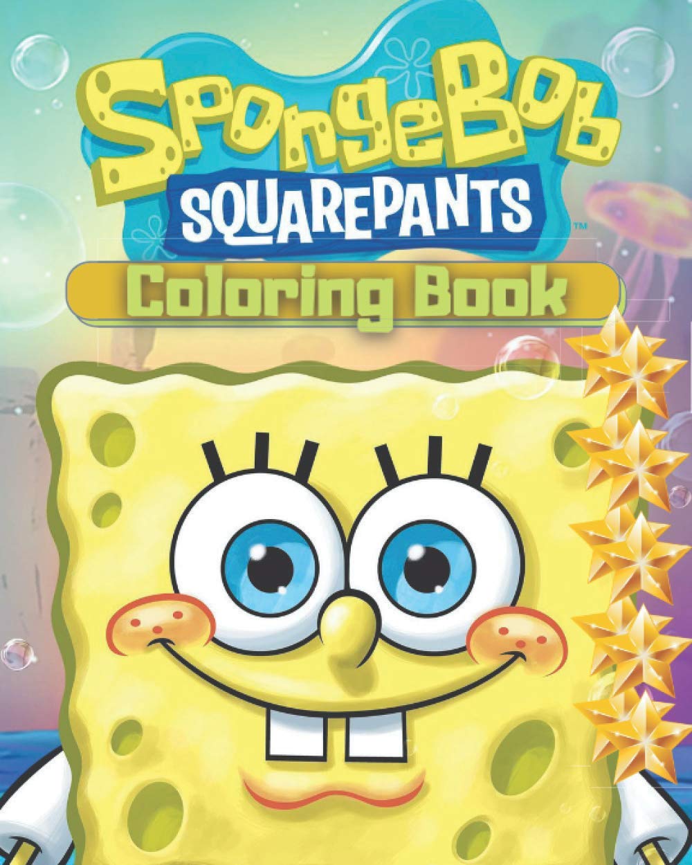SpongeBob Squarepants Coloring Book: 55+ High Quality Coloring Pages ...